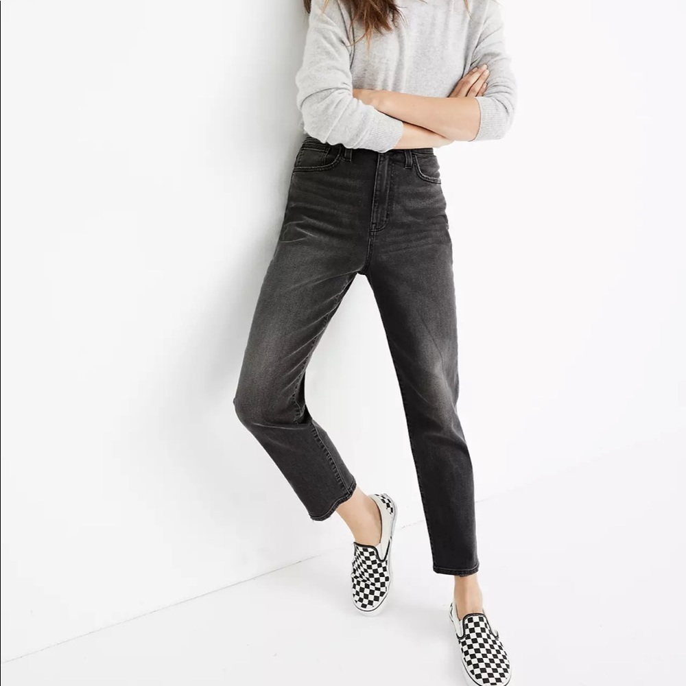 Madewell The Momjean in Dunstable Wash: Comfort Stretch Edition size 25